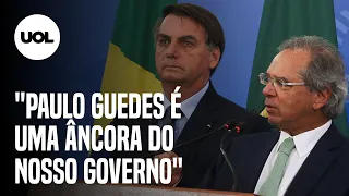 Bolsonaro sanciona autonomia do BC e chama Guedes de 'âncora' do governo