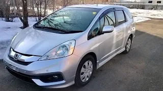 ОБЗОР HONDA FIT SHUTTLE 2013