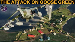 1982 Falklands War: The British Attack On Goose Green | DCS Reenactment