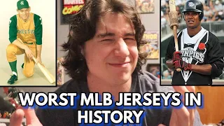 Ranking WORST MLB JERSEYS In History!