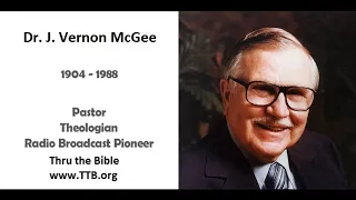 40022 Matthew 4:1-11 by Dr. J. Vernon McGee - TTB - Thru the Bible