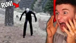 SLENDERMAN Spotted In Real Life.. (HELP)