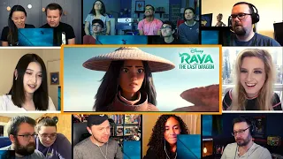 Raya and the Last Dragon - Official Teaser Trailer Reactions Mashup