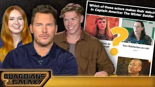 The "Guardians Of The Galaxy Vol. 3" Cast Takes An MCU Trivia Quiz