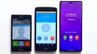 3 LG Phone incoming calls Lifes Good 2012 VS 2016 VS 2020 ringtones