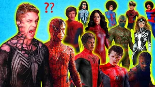 Every single SPIDER-MAN & SPIDER-WOMAN in live action media, ever!!