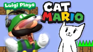 Luigi Plays: CAT MARIOOO