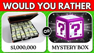 Would You Rather...? | $1,000,000 or This MYSTERY BOX? 🤑🎁