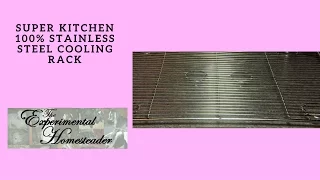 Super Kitchen 100% Stainless Steel Cooling Rack