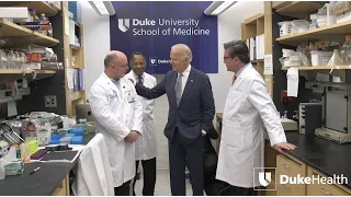 Vice President Joe Biden Visits Duke Health | Duke Health