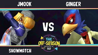 The Off Season - Showmatch - FLY | Jmook (Sheik) VS LG | Ginger (Falco) - SSBM Melee