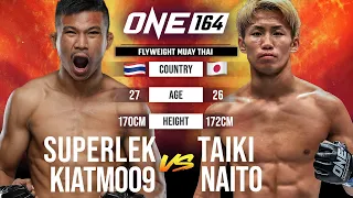 INSANE PRECISION 👊⚡️ Superlek Kiatmoo9 vs. Taiki Naito Full Fight