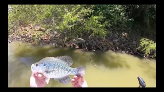 1 HOUR of April Crappie catching! These are the places they live!