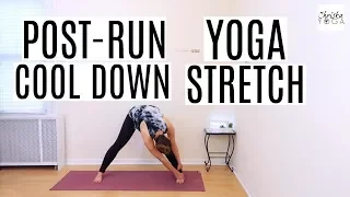 Post-Run Yoga Cool Down Stretch | Yoga for Runners After Running | ChriskaYoga