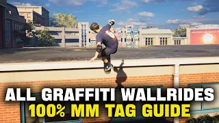 TONY HAWK'S PRO SKATER 1+2 - All Secret Graffiti Wallrides (MM Tag Locations)