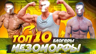 ТОП 10 | Фитнес-Блогеры ЧИСТЫЕ Мезоморфы (Кто они?)