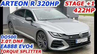 VW ARTEON R 422KM 2.0T DNF STAGE +1 GREGOR10 ChipTuning