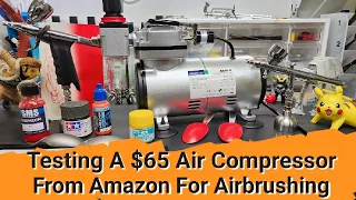 Testing A $65 Air Compressor From Amazon For Airbrushing