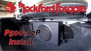 Rockford Fosgate P500-12P Install