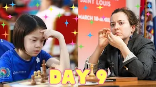 Alice Lee vs Irina Krush - The American Cup 2023 (Day 9) Classical Match