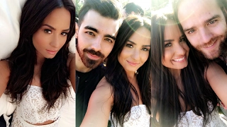 Demi Lovato with Joe Jonas | Snapchat Videos | February 11 2017