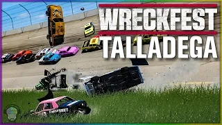 Talladega Chaos! | Wreckfest | NASCAR Legends