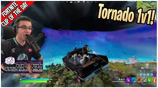 Nick Eh 30 Got Into The Most Awkward & Hilarious 1v1 During A Tornado! Fortnite Clip Of The Day