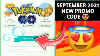 September 2021 new promo code Pokemon go|