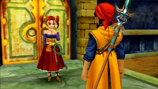 Dragon Quest 8 3DS Scene: Jessica Rejoins the Party