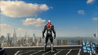 Marvel's Spider-Man (2018) - Spider-Man 2099 White Suit - Open World Free Roam Gameplay HD