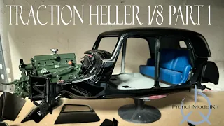 Montage Maquette : Traction Heller 1/8 PART 1