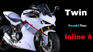 Ducati Destroy Kawasaki🔥 TWIN-CYLINDER Powered Ducati Supersport 950 got More Power Than ZX-10R