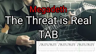 [TAB] The Threat is Real - Megadeth