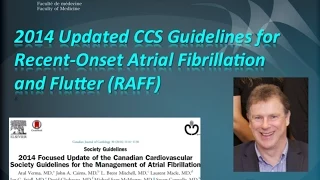 Dr. Ian Stiell Presents at U Ottawa Grand Rounds: 2014 CCS Atrial Fibrillation Guidelines