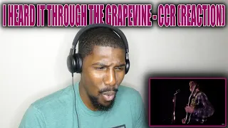 AMAZING VOICE!! | I Heard It Through The Grapevine - CCR (Reaction)