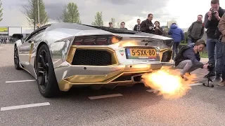 The BEST LAMBORGHINI AVENTADOR V12 Engine SOUNDS Ever!!