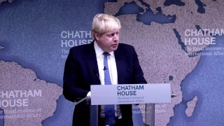 Boris Johnson on UK Foreign Policy in the Era of Brexit