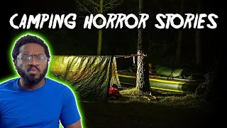 3 Creepy CAMPING Horror Stories REACTION