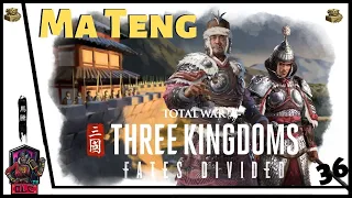 DEFENDING THE NORTHERN BANKS - Total War: Three Kingdoms - Fates Divided - Ma Teng Let’s Play 36