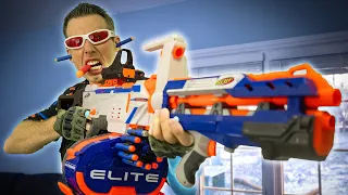 NERF WAR | 1.1 Billion Subscribers!