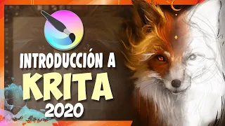 Como DIBUJAR en KRITA 2024🥇| Introducción a KRITA en ESPAÑOL