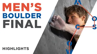 🇬🇧 IFSC World Championships Moscow 2021 || Men's Boulder final highlights