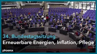 34. Sitzung des Deutschen Bundestages