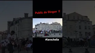 JOUER DANS LA RUE c’est ça 😀! Des moments INCROYABLE de partage ! MERCI #larochelle 🥰🥰