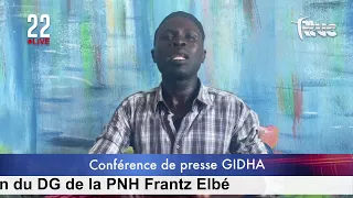 GIDHA fixe sa position sur la situation politique du pays et exige la révocation du DG de la PNH