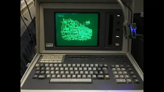 Tektronix 4052 Fast Graphics demo