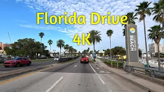 4K | Orlando, Florida to Clearwater Beach, Florida