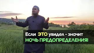 Если ЭТО увидел - значит Ночь Предопределения!