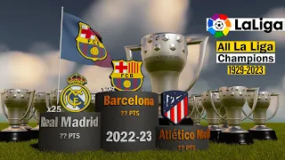 All La Liga Champions (1929-2023)