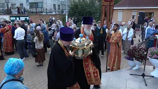 Прибытие ковчега с мощами святого князя Александра Невского